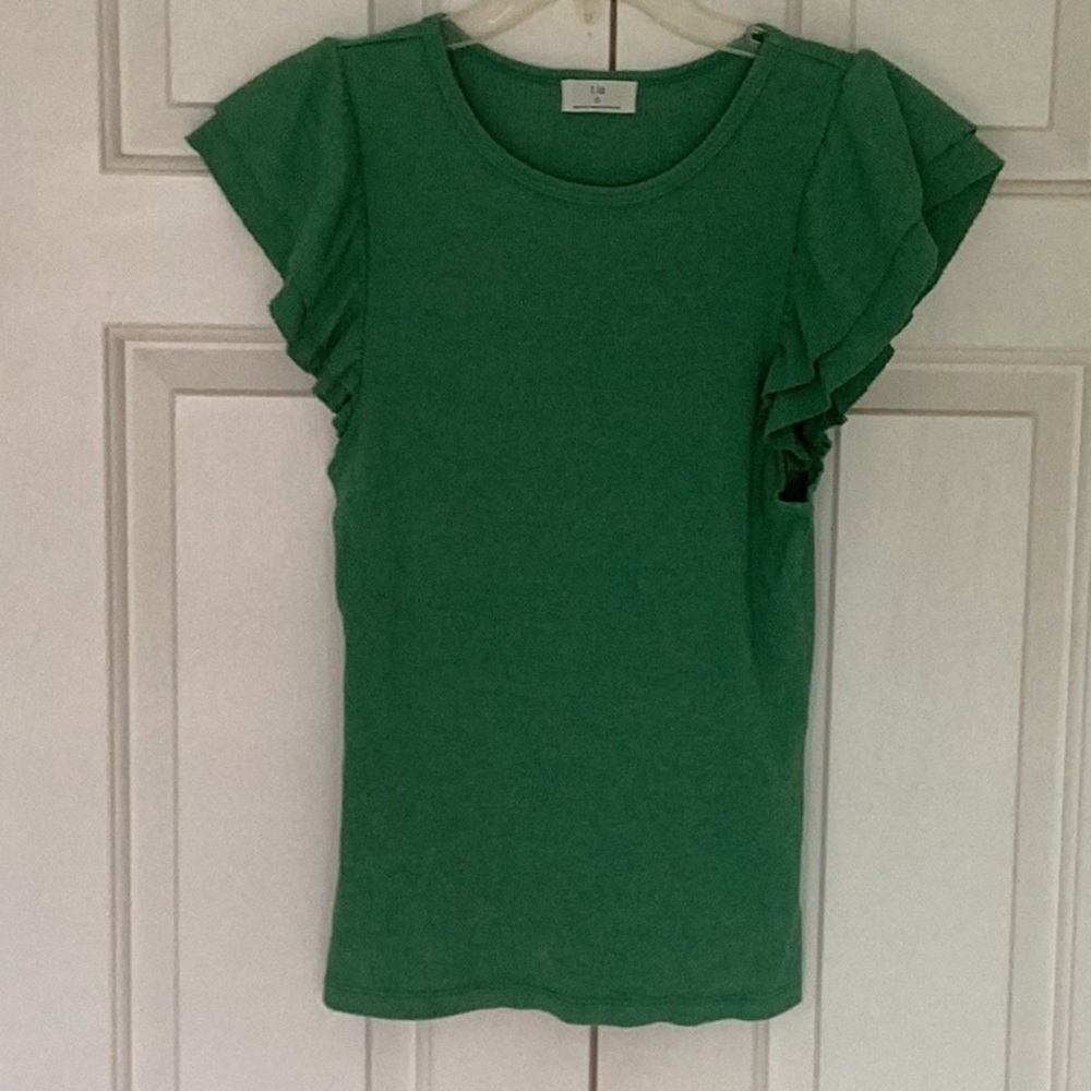 From Anthropologie, T.La Green Short Sleeve Tee